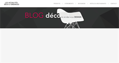 Desktop Screenshot of blog.deco-interieure.com